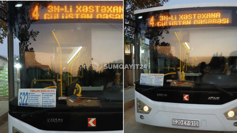 Saray sakinlərinin sevinci uzun çəkmədi