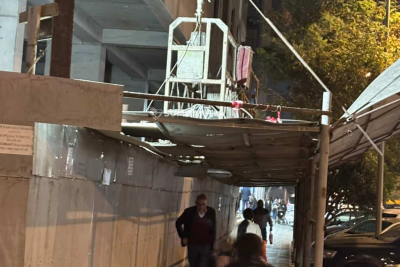 Sumqayıtın bu küçəsində ehtiyatlı olun - başınıza lift DÜŞƏ BİLƏR