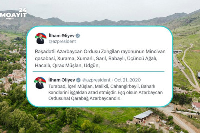Vətən müharibəsinin xronikası: Zəngilan və Füzulinin kəndləri azad edilib